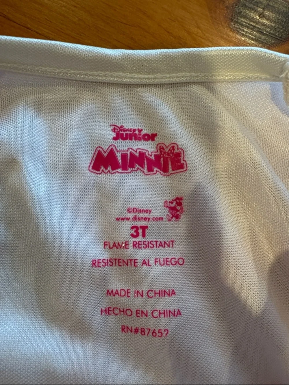 Disney Minnie Nightgown- 3T - Picture 2 of 4
